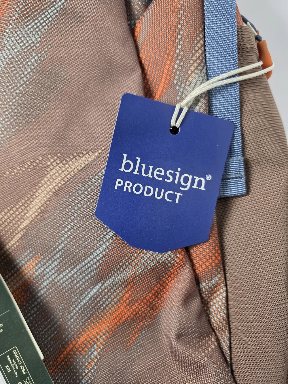 OSPREY Smoky Desert Print Daylite Backpack in Brown with Orange and Blue Accents